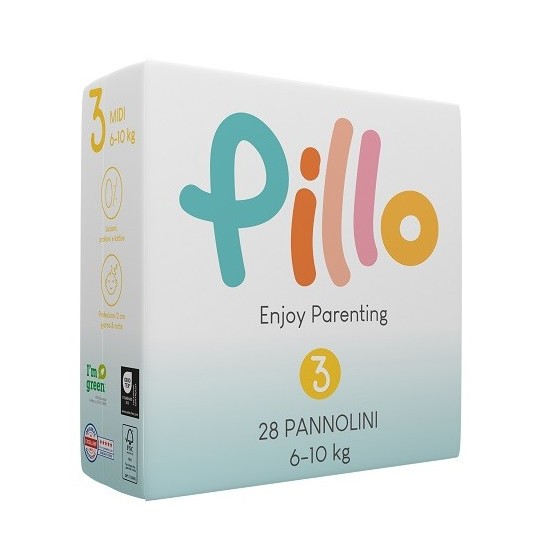 PILLO ENJOY PANNOLINI MIDI 6 10 KG TAGLIA 3 28 PEZZI