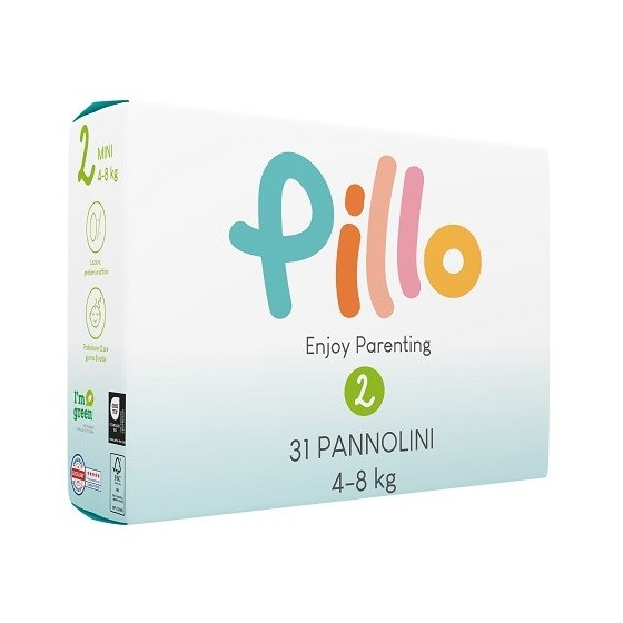 PILLO ENJOY PANNOLINI MINI 4 8 KG TAGLIA 2 31 PEZZI