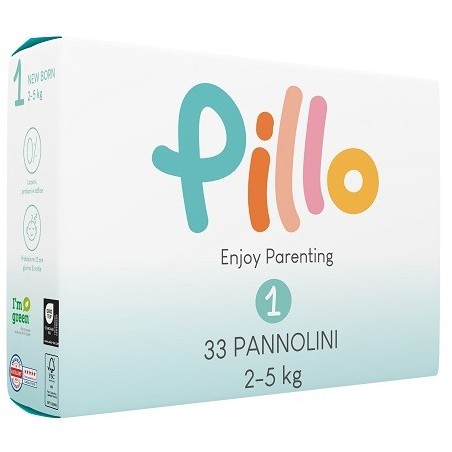 PILLO ENJOY PANNOLINI NEWBORN 2 5 KG TAGLIA 1 33 PEZZI