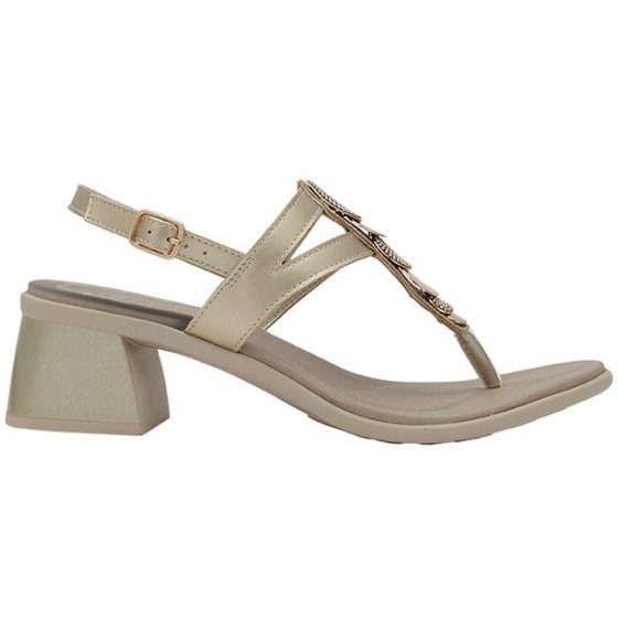 NEA FLIP-FLOP SANDAL SYNTHETIC+ACCESSORY W PLATINUM 39