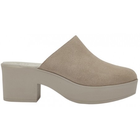 TESSA CLOG SUEDE W BEIGE 38