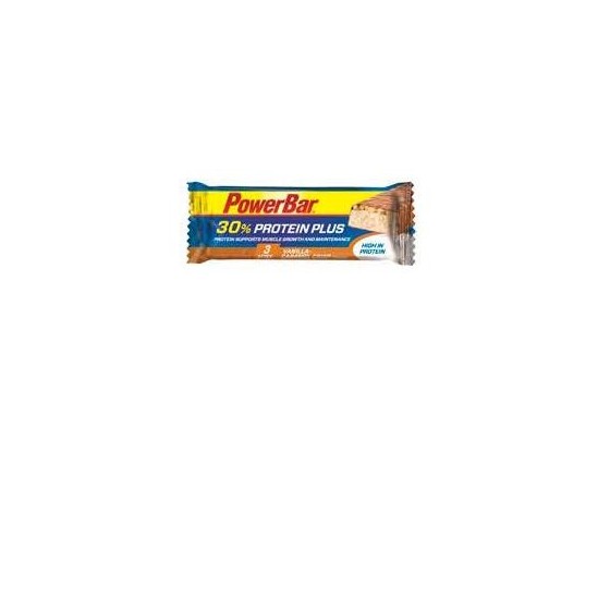 POWERBAR 30% PROTEIN PLUS VANILLA/CARAMEL CRISP BARRETTA 55 G