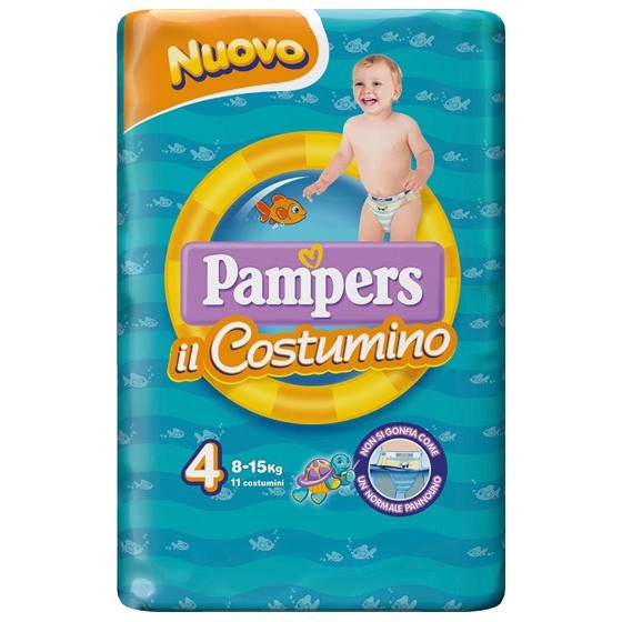 PAMPERS COSTUMINO BABY SHARK CP S 4-5 11 PEZZI