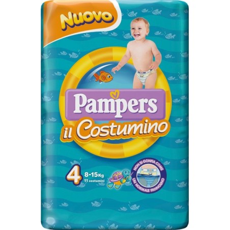 PAMPERS COSTUMINO BABY SHARK CP S 4-5 11 PEZZI