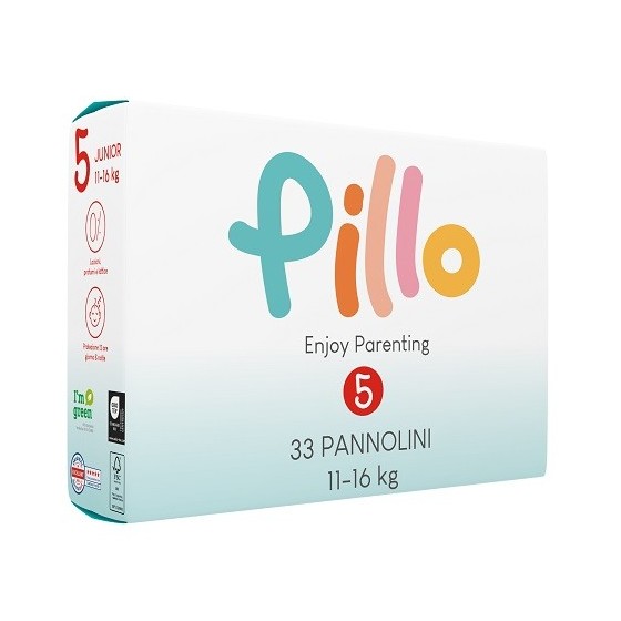 PILLO ENJOY PANNOLINI JUNIOR 11 16 KG TAGLIA 5 33 PEZZI