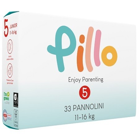 PILLO ENJOY PANNOLINI JUNIOR 11 16 KG TAGLIA 5 33 PEZZI