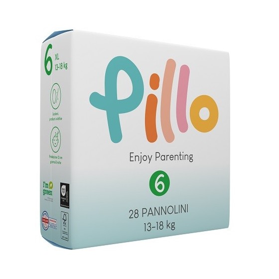 PILLO ENJOY PANNOLINI XL 13 18 KG TAGLIA 6 28 PEZZI