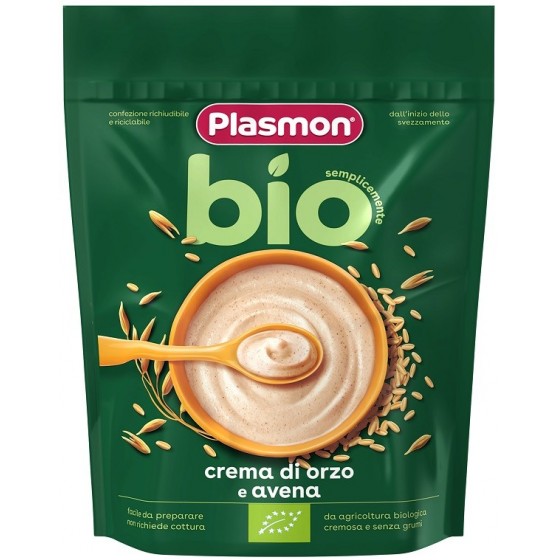 PLASMON CEREALI BIO AVENA/ORZO 200 G
