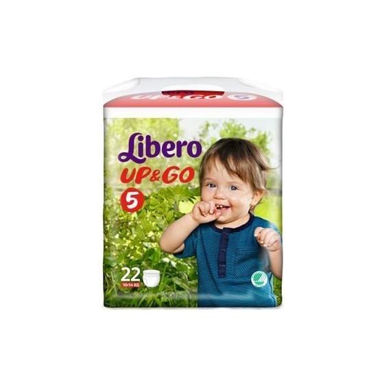 LIBERO UP&GO PANNOLINO PER BAMBINO TAGLIA 5 4X22 PEZZI