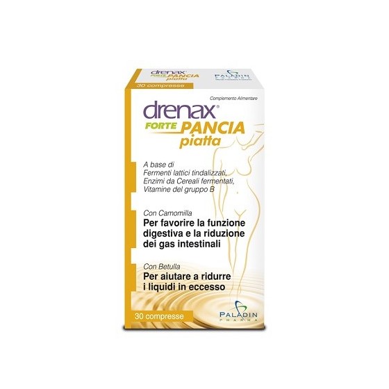 DRENAX FORTE PANCIA PIATTA 30 COMPRESSE