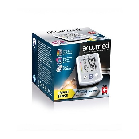 ACCUMED SMARTSENSE MISURATORE DI PRESSIONE DA POLSO