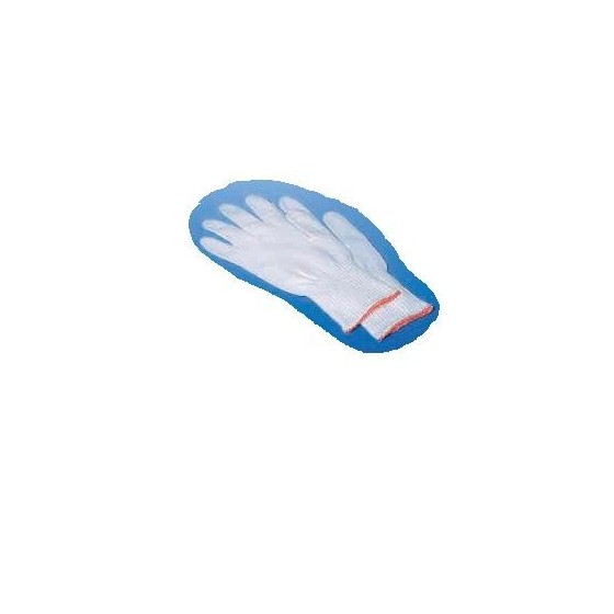 GUANTO NON CHIRURGICO IN COTONE BIANCO MISURA 8,5 IN BUSTA