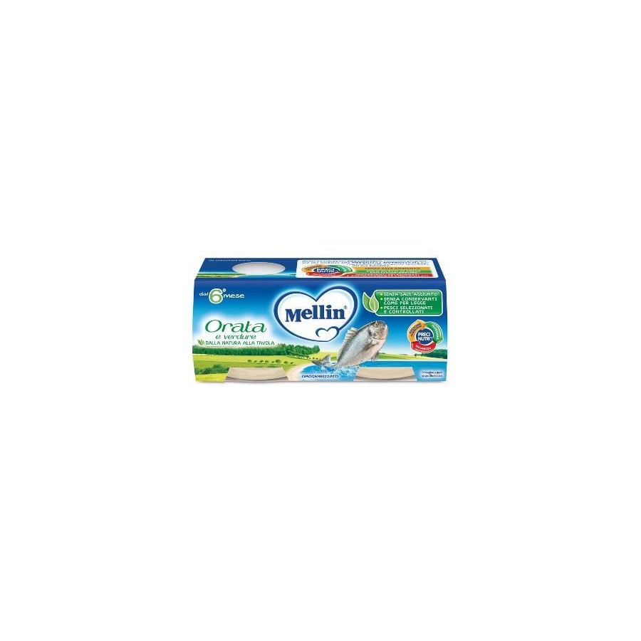 MELLIN OMOGENEIZZATO ORATA 4X80 G