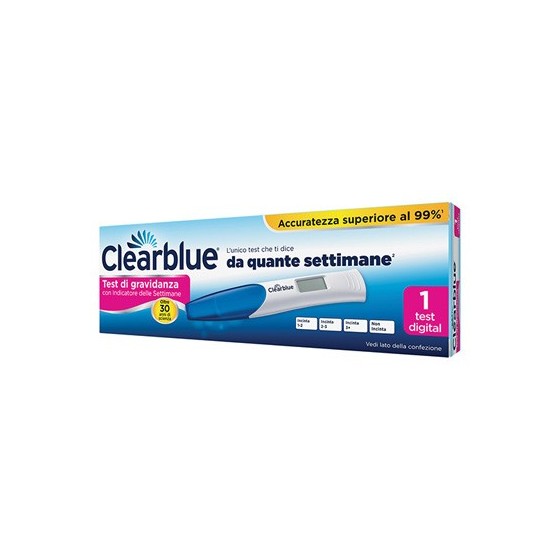 TEST DI GRAVIDANZA CLEARBLUE DIGITAL CONCEPTION INDICATOR 2 PEZZI