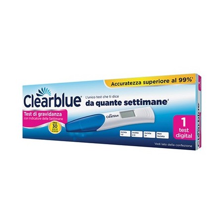TEST DI GRAVIDANZA CLEARBLUE DIGITAL CONCEPTION INDICATOR 2 PEZZI