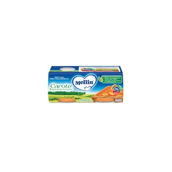 MELLIN OMOGENEIZZATO CAROTE 2 X 80 G