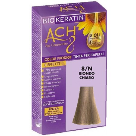 BIOKERATIN ACH8 COLOR PRODIGE 8/N BIONDO CHIARO