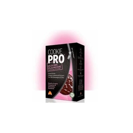 ALEVO' COOKIE PRO SNACK CACAO RICOPERTO DI CIOCCOLATO FONDEN NTE 11 MONODOSI 150 G
