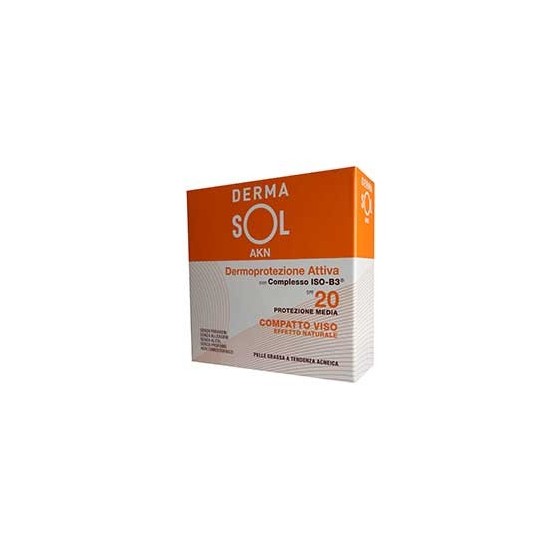 DERMASOL AKN VISO COMPATTO 10 G