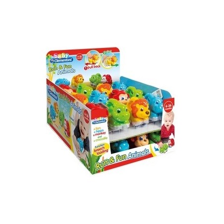 RUN&FUN ANIMALS ESPOSITORE 24 PEZZI