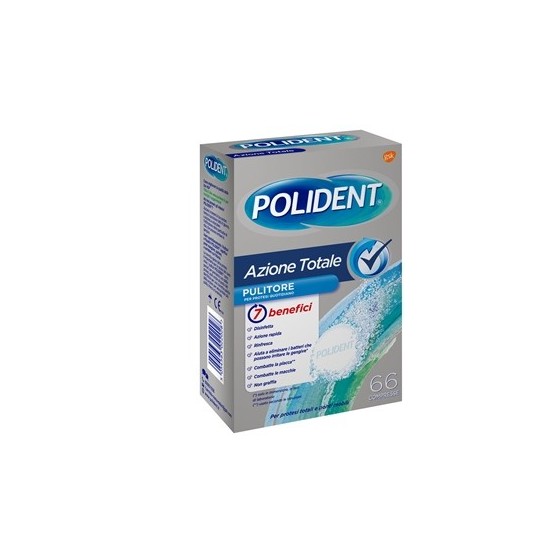POLIDENT AZIONE TOTALE 66 COMPRESSE