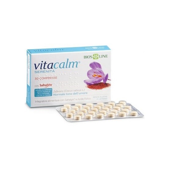 BIOS LINE VITACALM SERENITA' CON SAFRALYIN 30 COMPRESSE