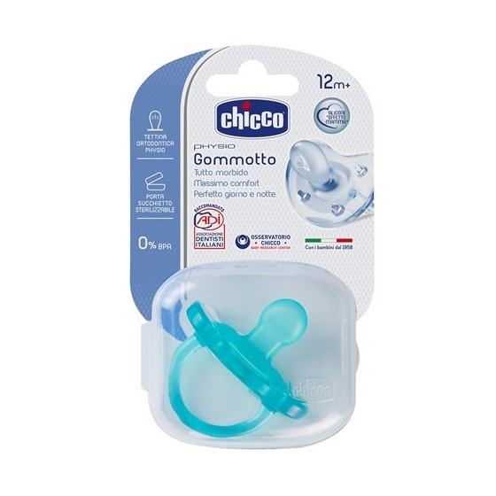CHICCO GOMMOTTO SILICONE BIMBO 12+ MESI 1 PEZZO