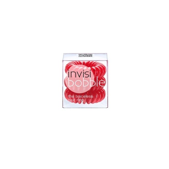 INVISIBOBBLE ROSSO LAMPONE ELASTICI CAPELLI 3 PEZZI