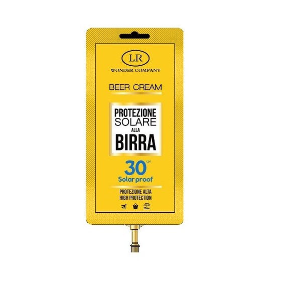 BEER CREAM PROTEZIONE SOLARE ALTA ALLA BIRRA SPF 30 15 ML