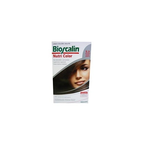 BIOSCALIN NUTRI COLOR 5.3 CASTANO CHIARO DORATO SINCROB 124 ML