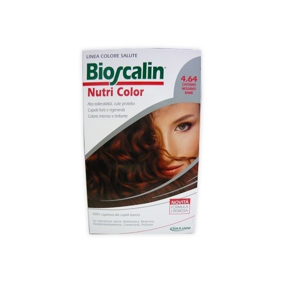 BIOSCALIN NUTRI COLOR 4.64 CASTANO MOGANO RAME 124 ML