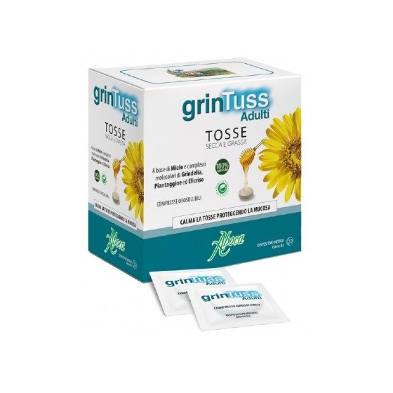 GRINTUSS ADULTI 20 COMPRESSE CON POLIRESIN 1,5 G