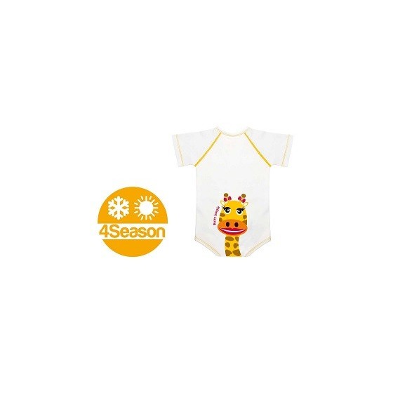 J BIMBO 4SEASON JUNGLE BIANCO GIRAFFA