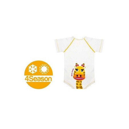 J BIMBO 4SEASON JUNGLE BIANCO GIRAFFA