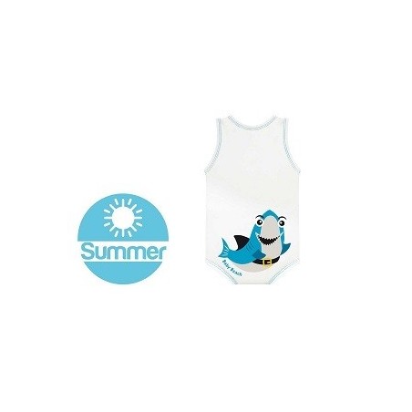 J BIMBO SUMMER BEACH BIANCO SQUALO