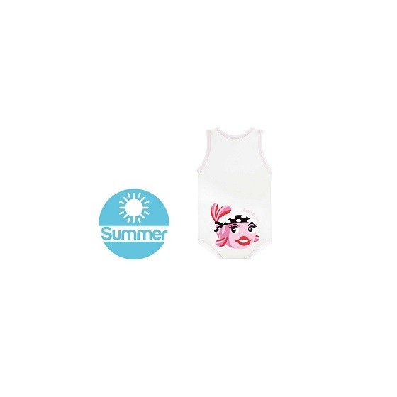 J BIMBO SUMMER BEACH BIANCO PESCE