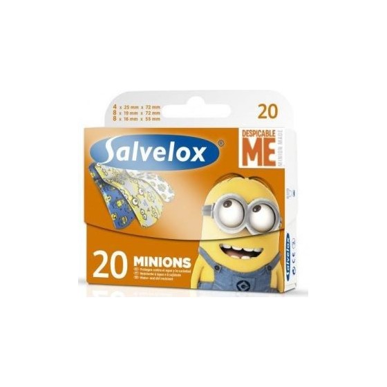 SALVELOX CEROTTI MINIONS 20 PEZZI