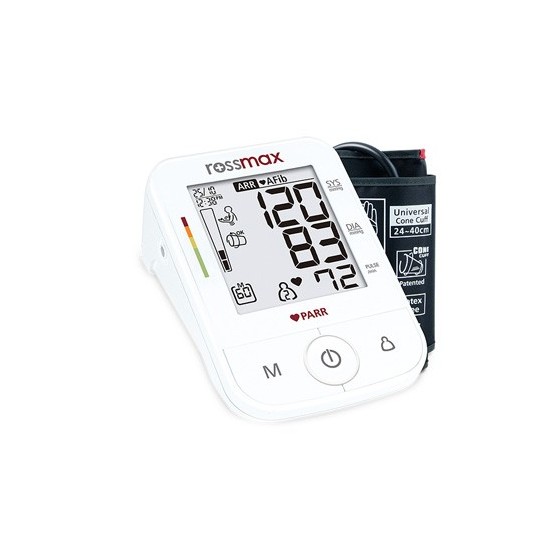 ROSSMAX MISURATORE PRESSIONE X5 TECNOLOGIA PARR