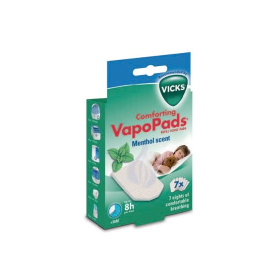 VICKS VAPOPADS MENTHOL SCENT 7 PEZZI