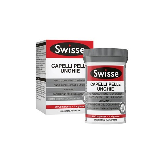 SWISSE CAPELLI PELLE UNGHIE 60 COMPRESSE