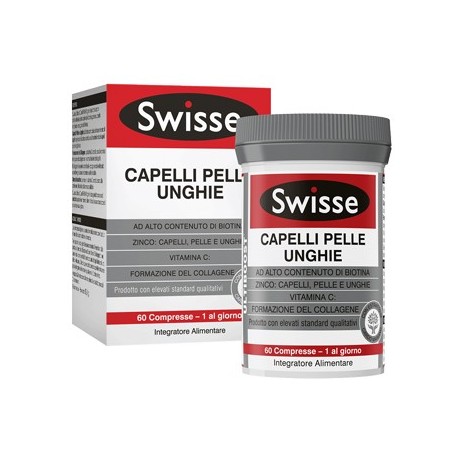 SWISSE CAPELLI PELLE UNGHIE 60 COMPRESSE