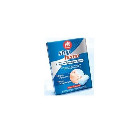 TAMPONE EMOSTATICO STERILE STOP HEMO 5BUSTE