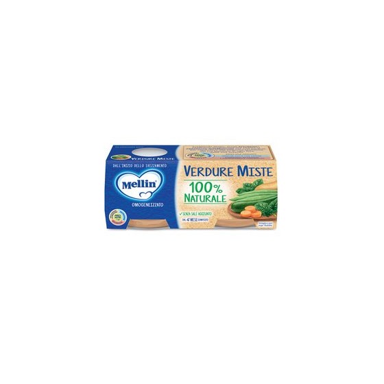MELLIN OMOGENEIZZATO DI VERDURE MISTE 4 X 80 G