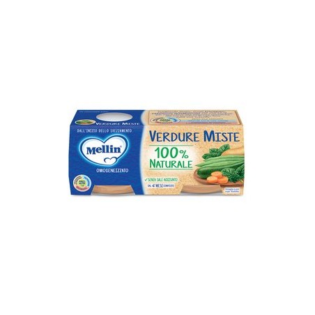 MELLIN OMOGENEIZZATO DI VERDURE MISTE 4 X 80 G