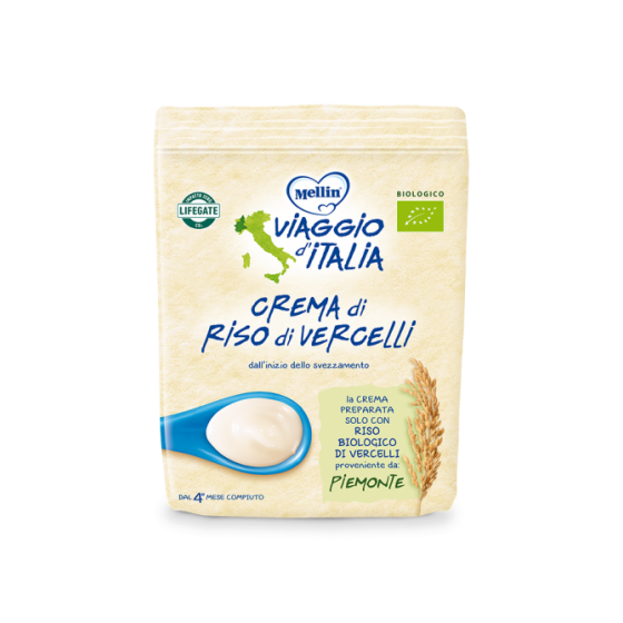MELLIN VIAGGIO ITALIA CREMA RISO VERCELLI 200 G