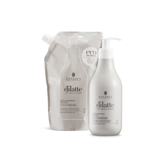 NATURES DILATTE DOCCIASHAMPOO RICARICA 400 ML