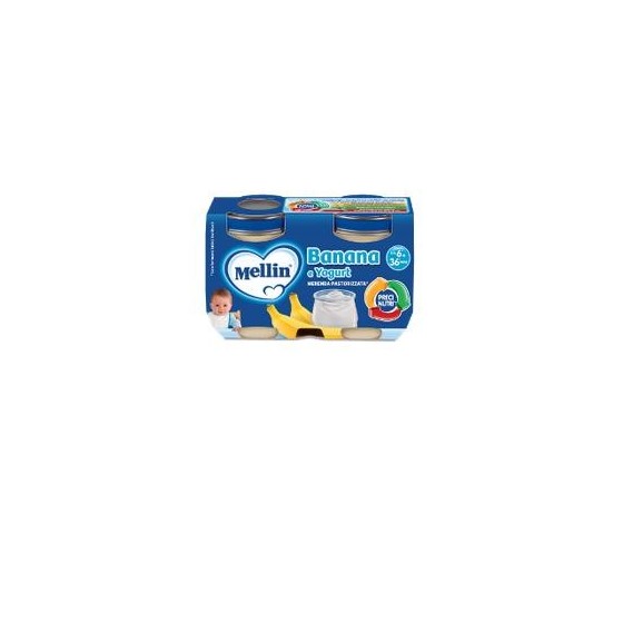MELLIN MERENDA YOGURT BANANA 2X120 G