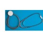 FONENDOSCOPIO LEGGERO PIATTO CON MEMBRABA ARCHETTO BIAURICOLARE PER AUSCULTAZIONE CON MOLLA ESTERNA