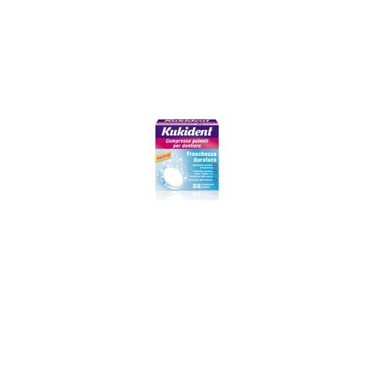 KUKIDENT CLEANSER FRESCH 88 COMPRESSE PULIZIA PROTESI DENTARIE