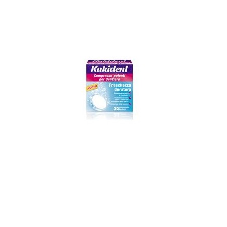 KUKIDENT CLEANSER FRESCH 88 COMPRESSE PULIZIA PROTESI DENTARIE